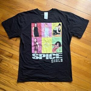 SPICE GIRLS 90s Band Tee Unisex Shirt fits like Size XL